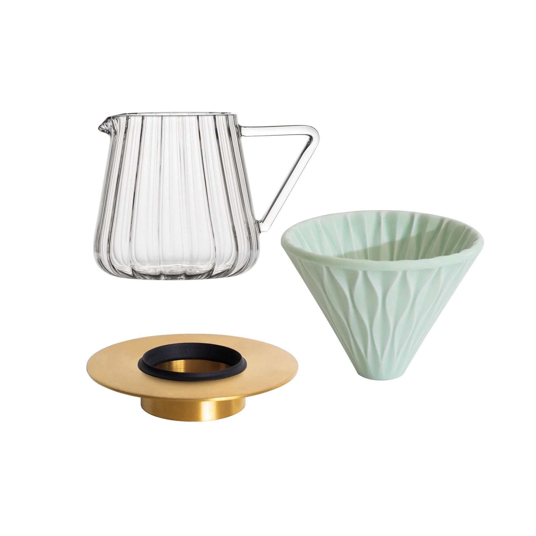 Coffee Dripper Gift Set (Strong/Brass/Tall) - Image 3